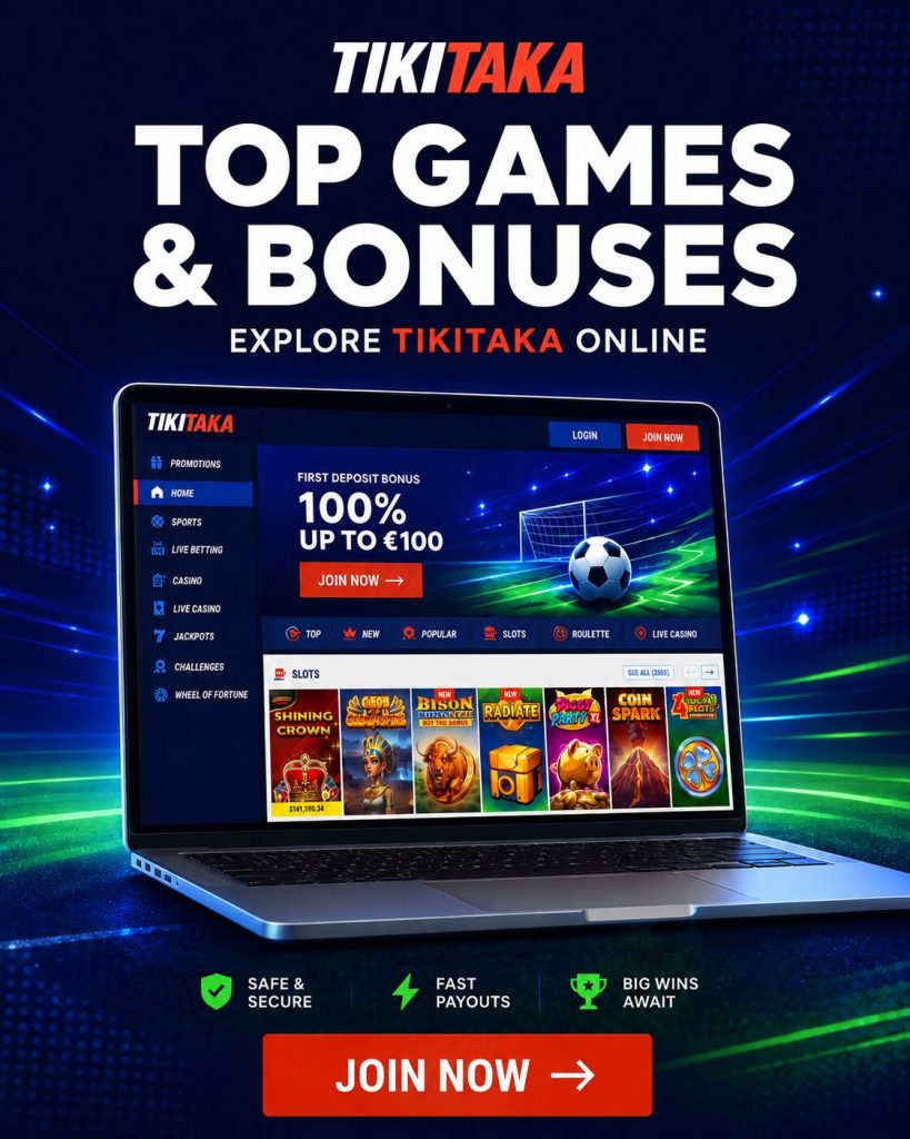 Tikitaka Casino Review: A Top Choice for UK Online Betting